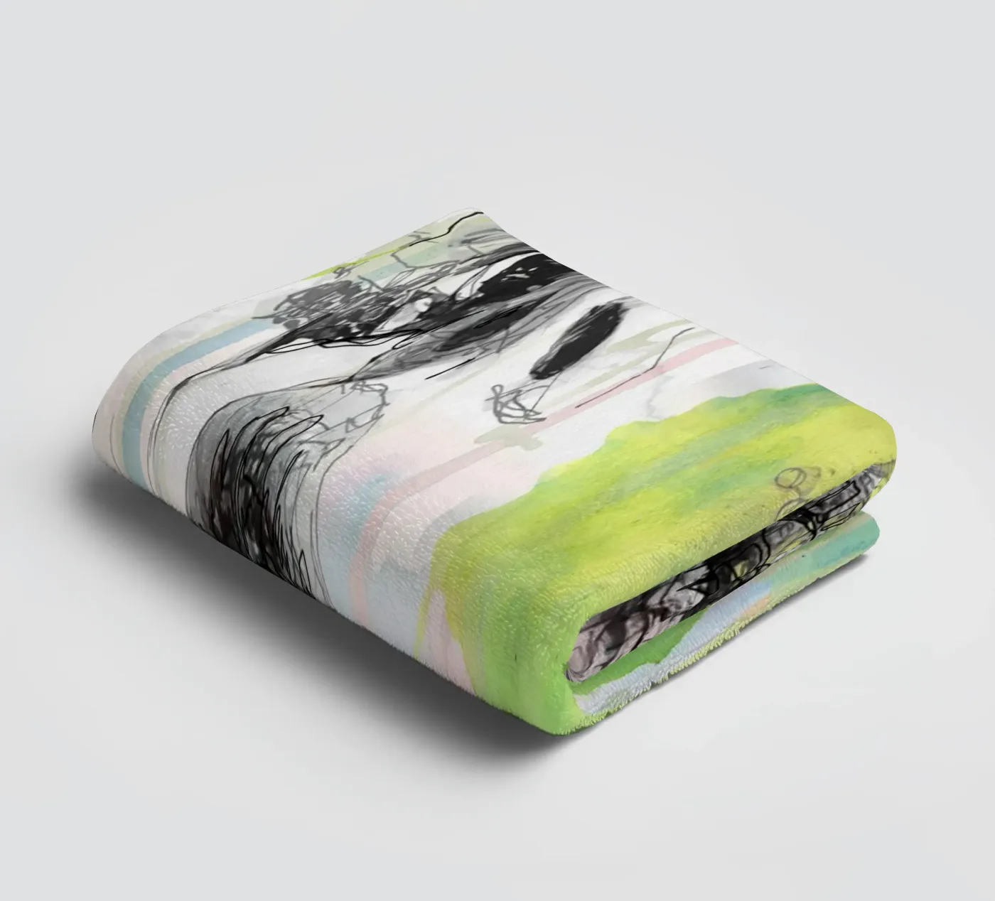 drill1 towel by Giulio Iurissevich