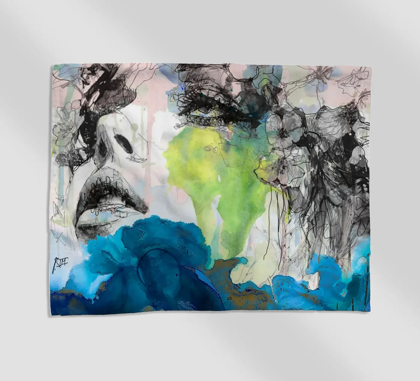 drill1 beach towel by Giulio Iurissevich