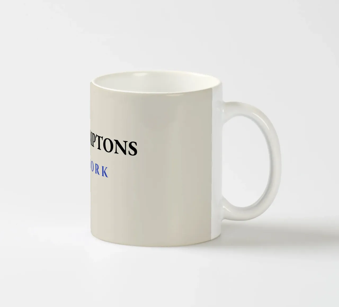 Gli Hamptons di New York tazza in ceramica da BenCoStyle