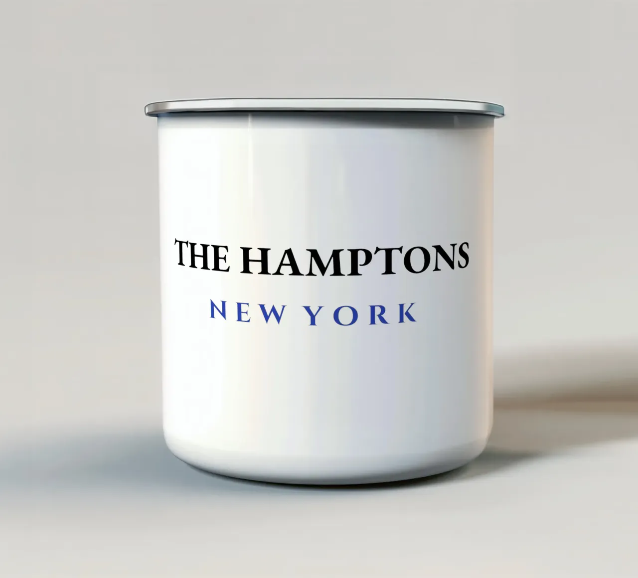 Gli Hamptons di New York tazza in smalto da BenCoStyle