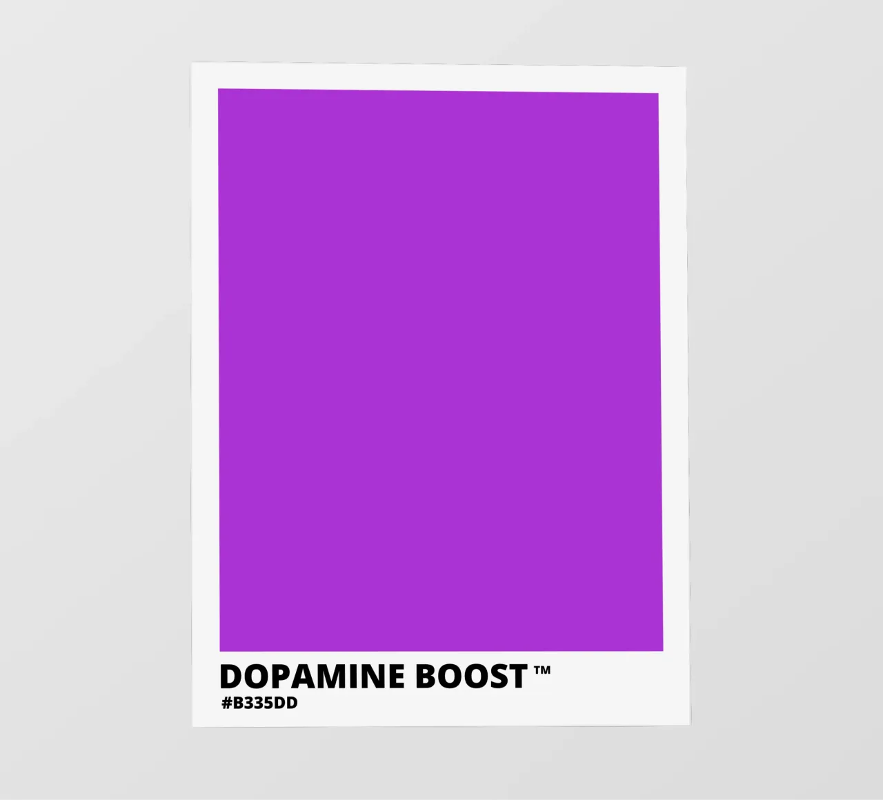 Aumento della dopamina Colore viola telo in pvc da Magnific