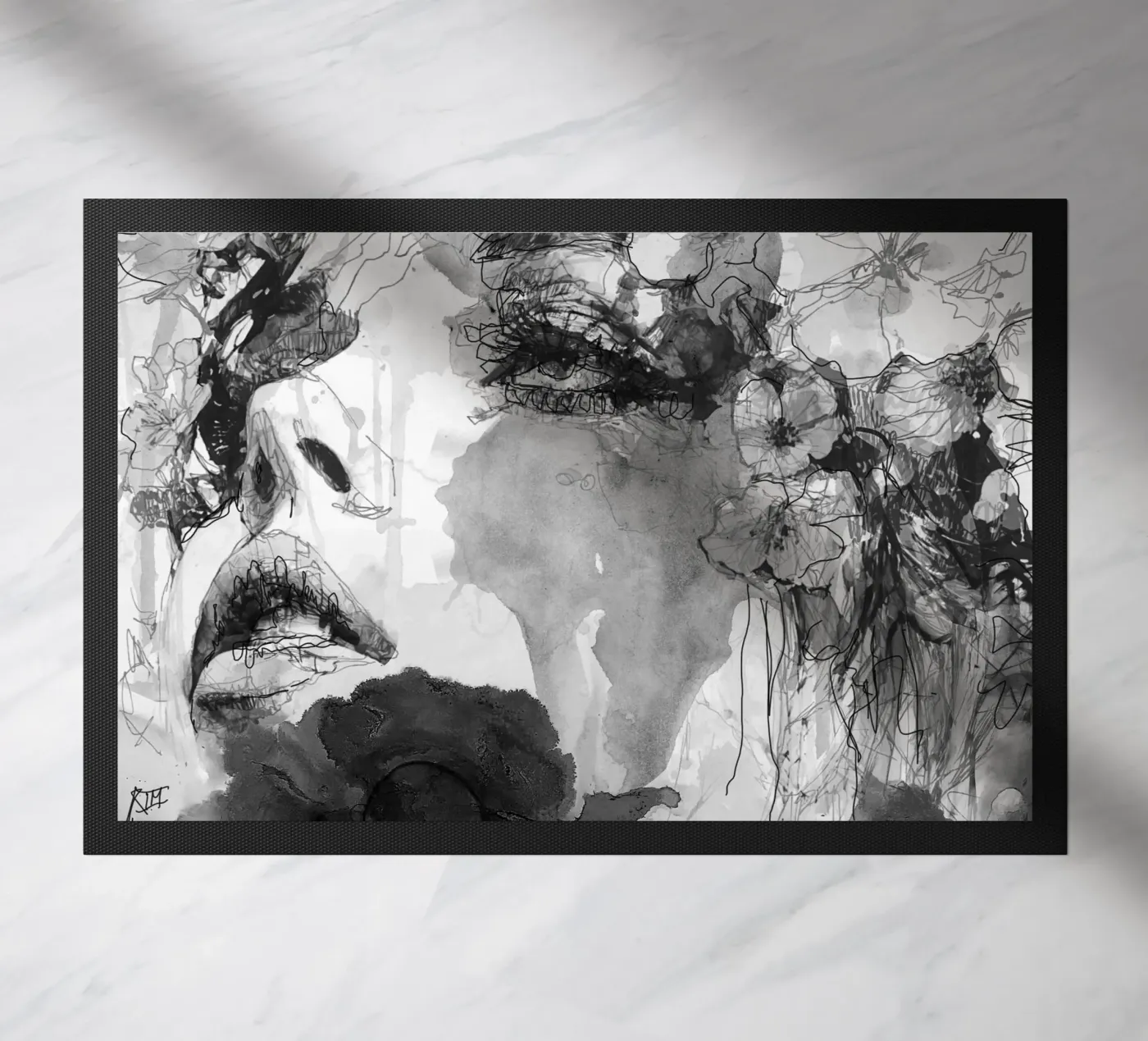 drill2 deurmat van Giulio Iurissevich