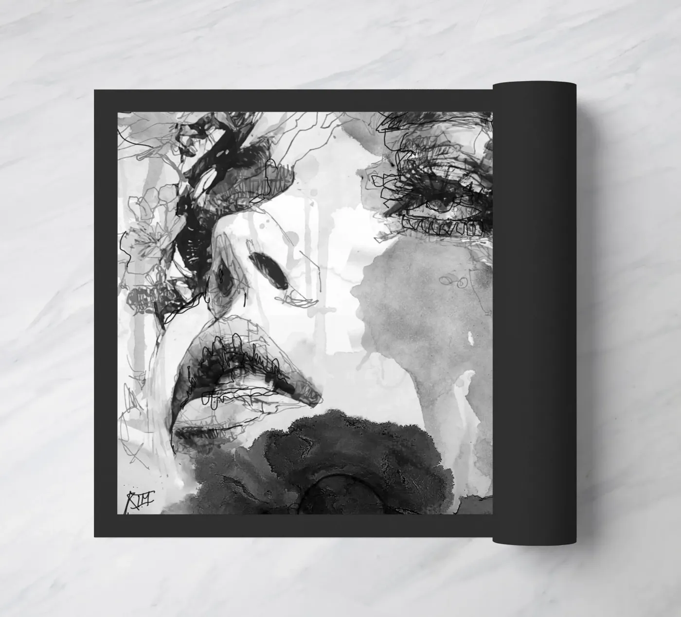 drill2 deurmat van Giulio Iurissevich