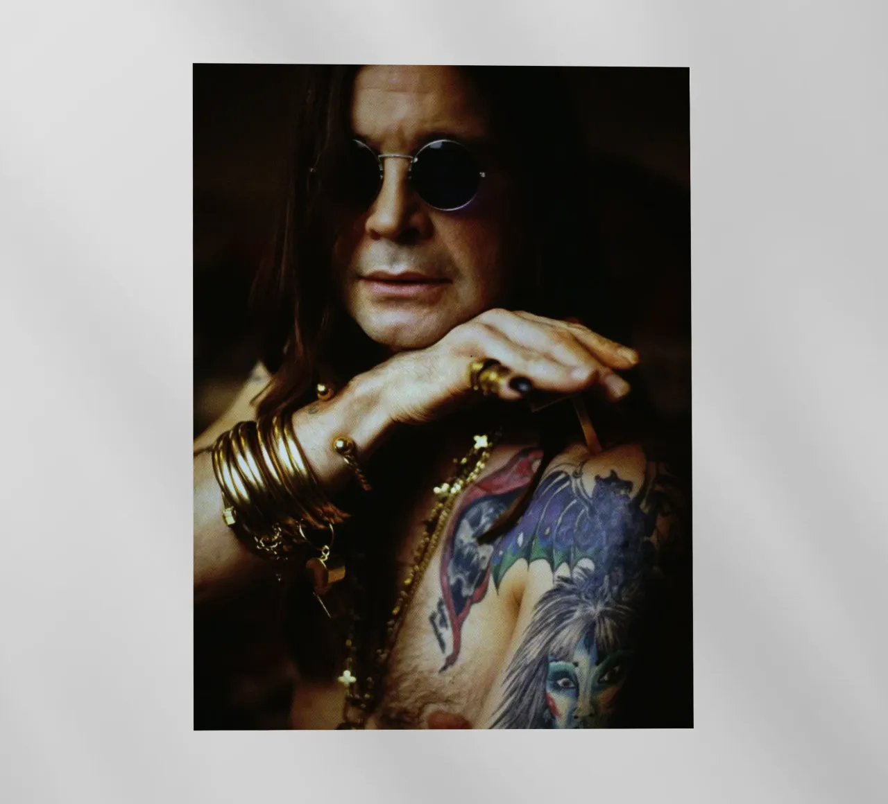Ozzy Osbourne pellicola backlit da Torres 9