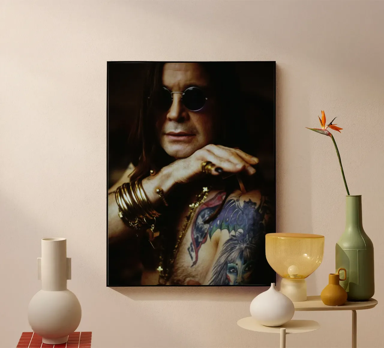Ozzy Osbourne plexiglass da Torres 9