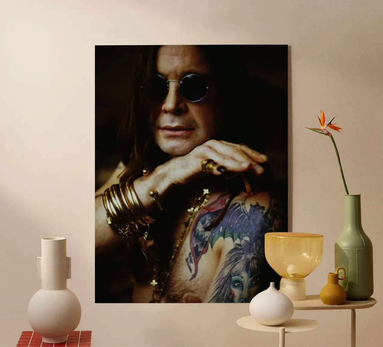 Ozzy Osbourne plexiglass da Torres 9