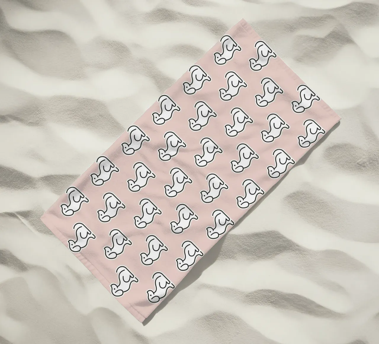 Dog Peachy Pattern #1 telo mare da kathrinmay