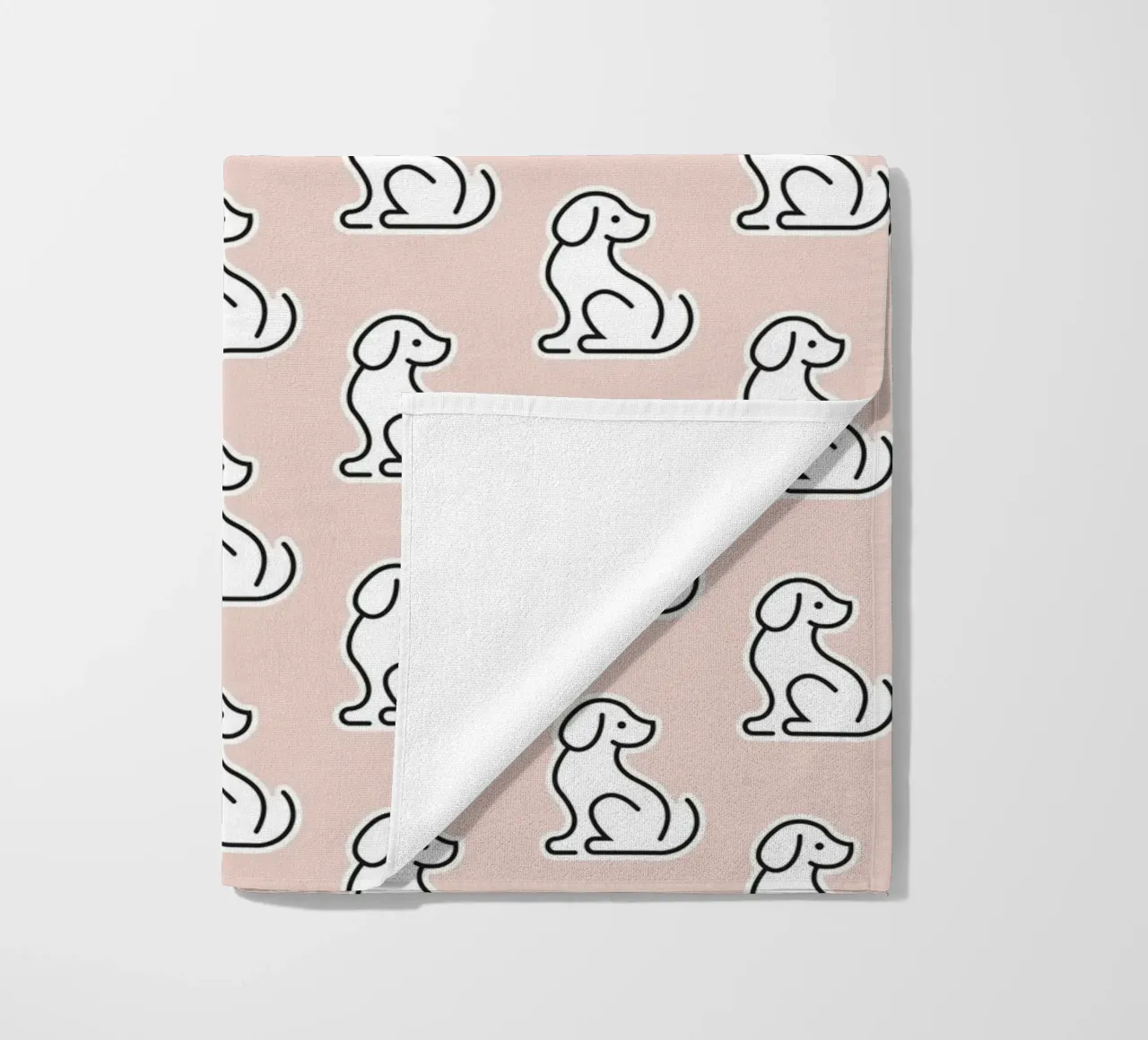 Dog Peachy Pattern #1 telo mare da kathrinmay