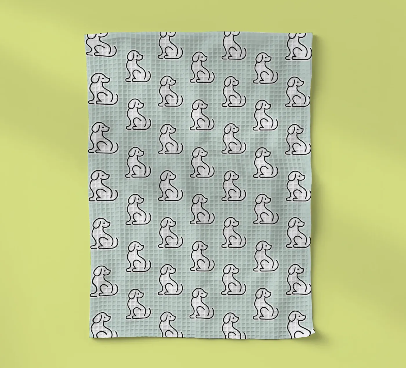 Dog Mint Pattern #1 torchon de kathrinmay