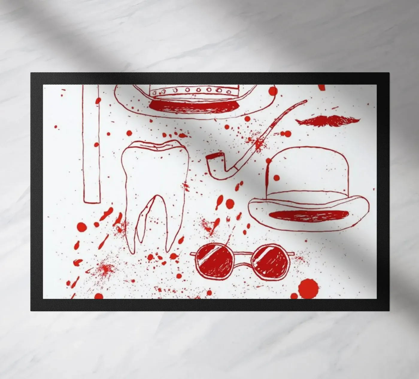 Django Unchained deurmat van Mary and the Locks