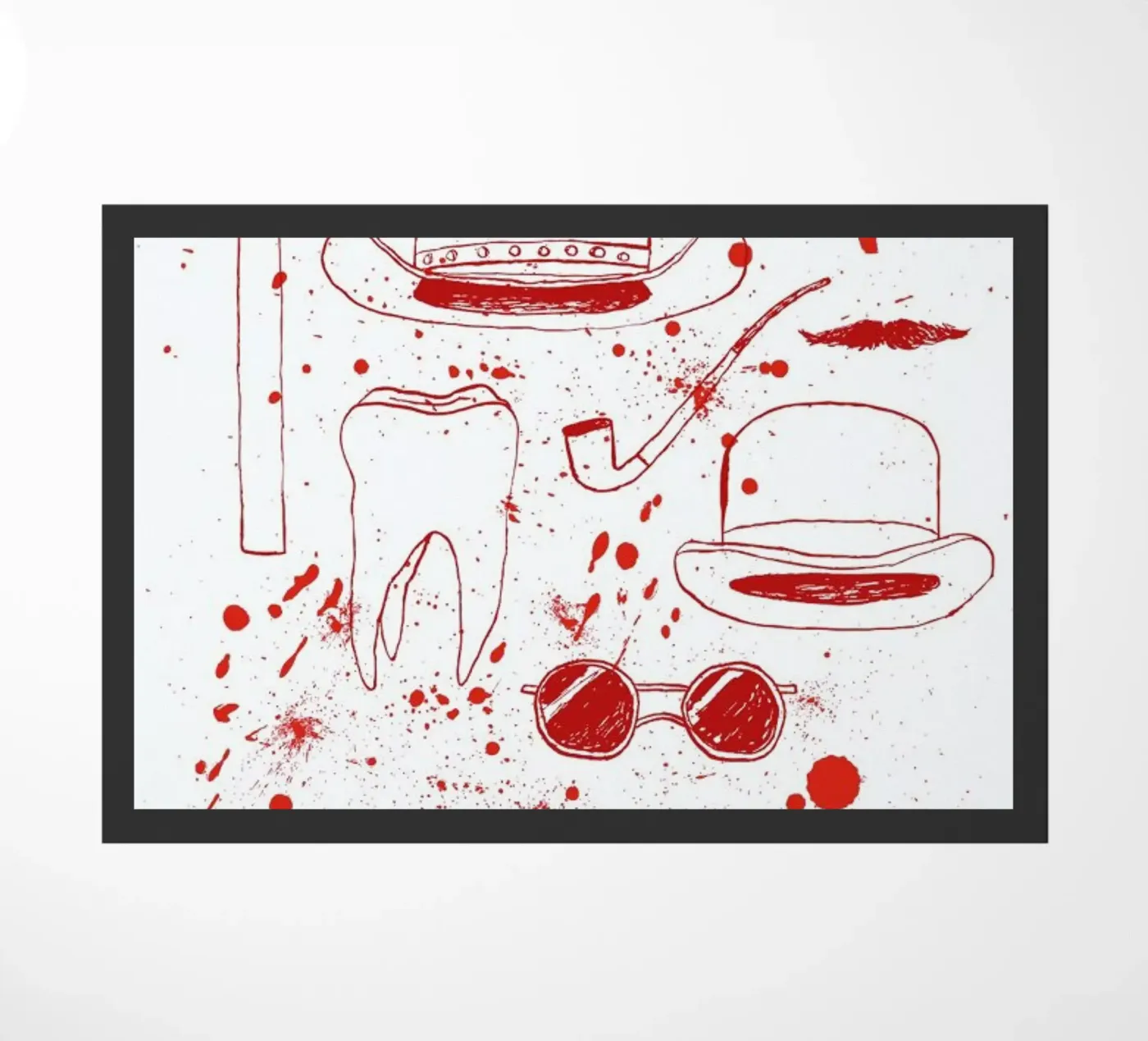 Django Unchained deurmat van Mary and the Locks