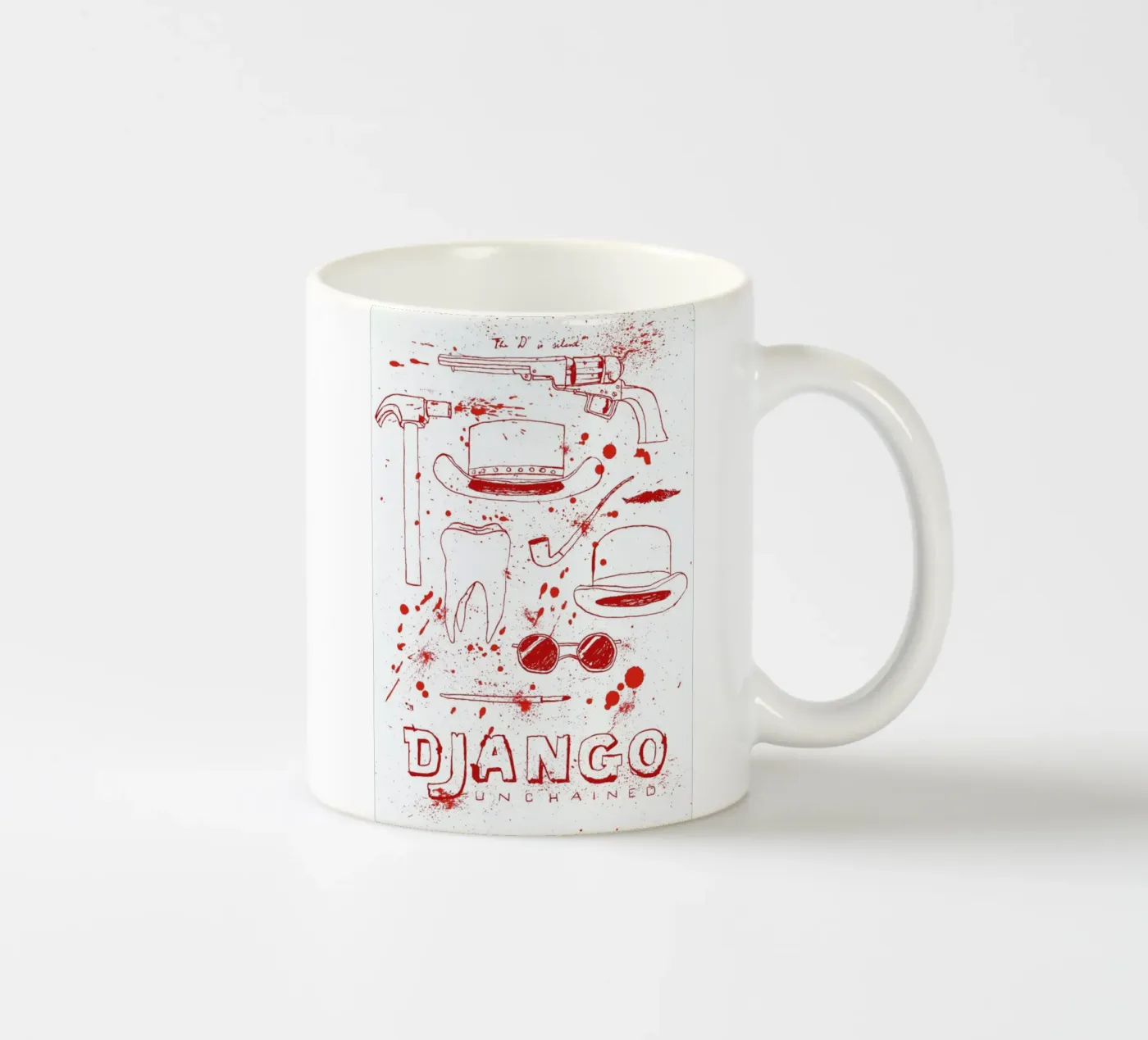 Django Unchained ceramic mug by Mary and the Locks
