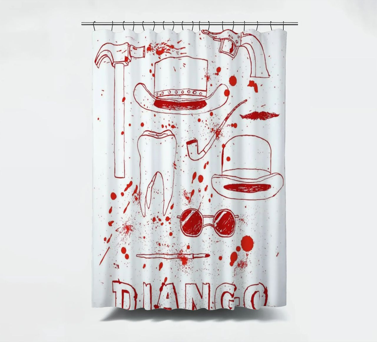 Django Unchained tenda da doccia da Mary and the Locks