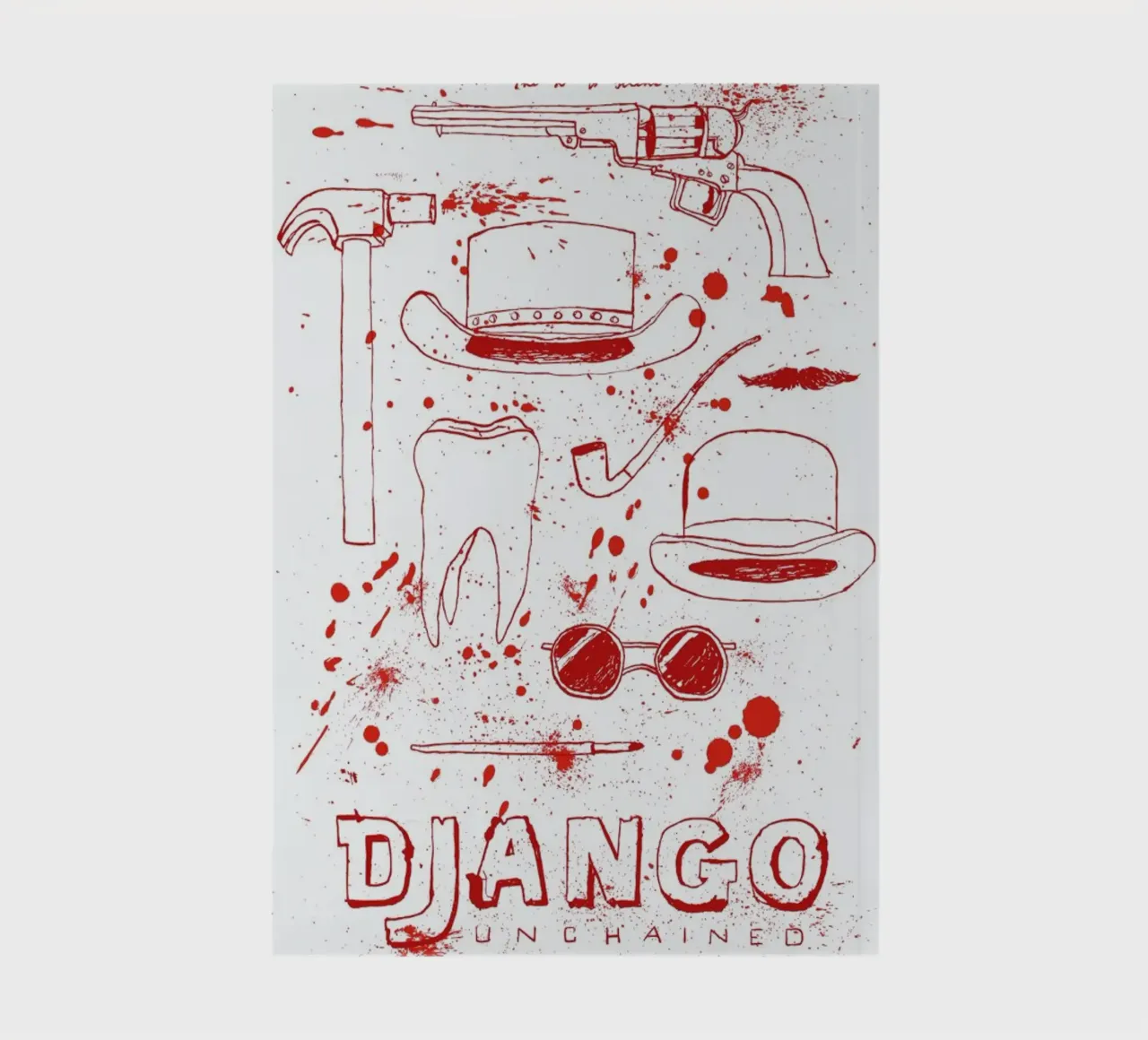 Django Unchained notebook by Mary and the Locks