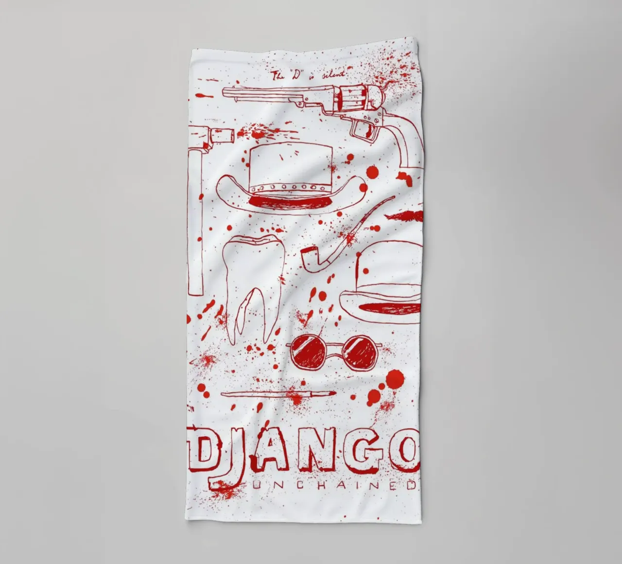 Django Unchained towel by Mary and the Locks