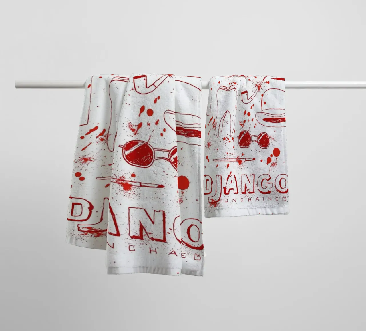 Django Unchained towel by Mary and the Locks
