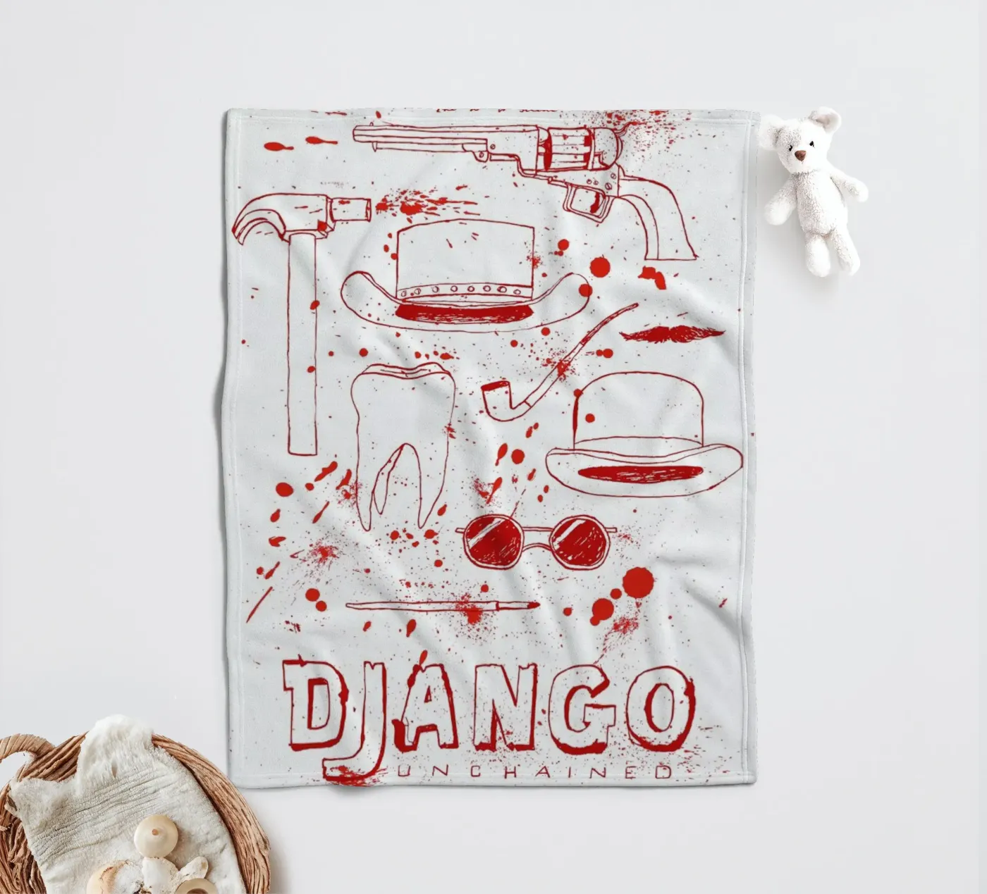 Django Unchained Fleecedecke von Mary and the Locks