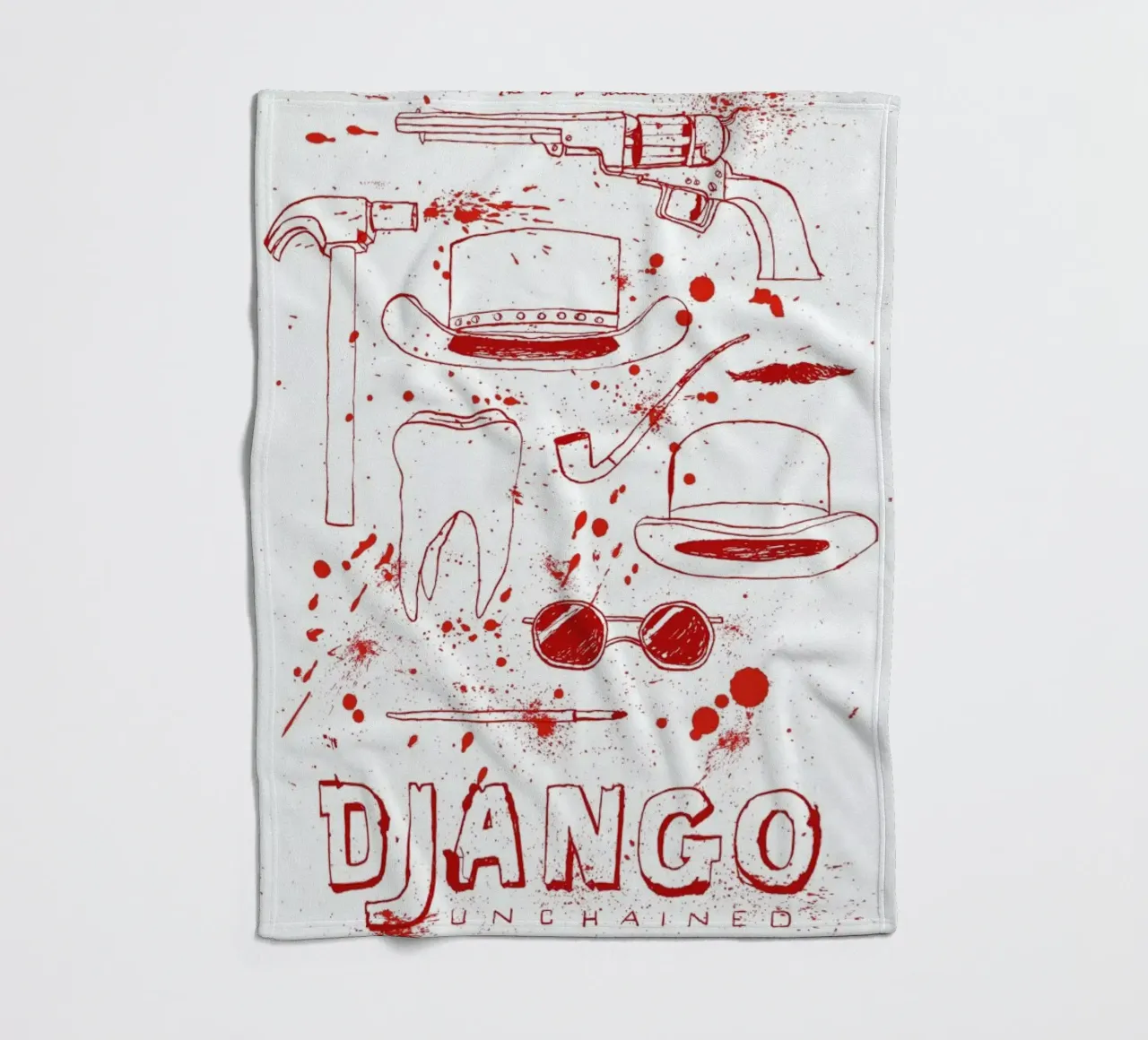 Django Unchained fleecedeken van Mary and the Locks