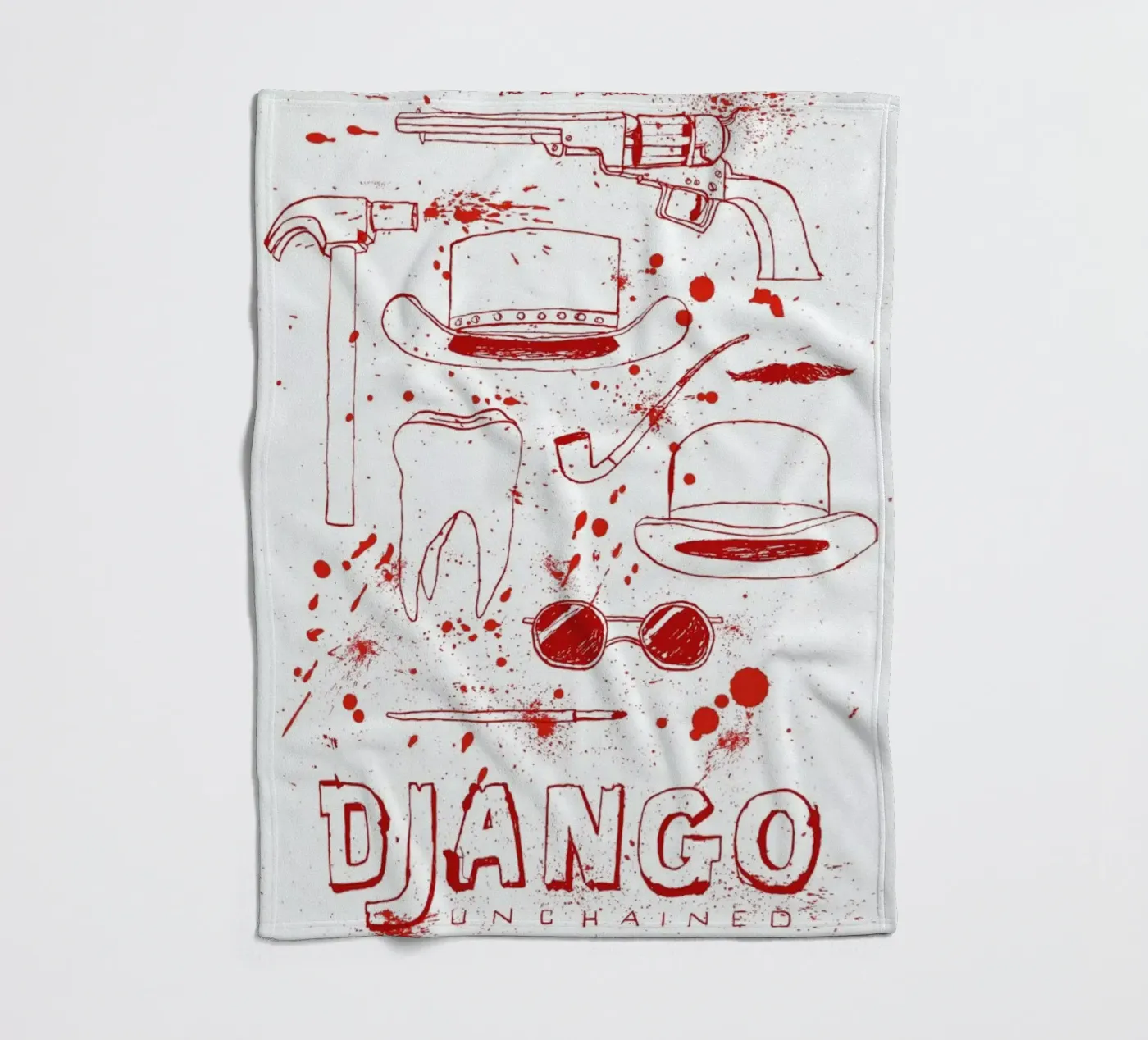 Django Unchained fleecedeken van Mary and the Locks