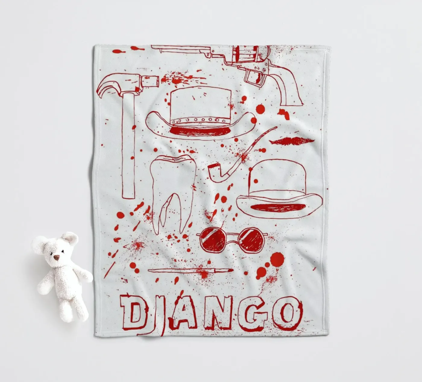 Django Unchained Fleecedecke von Mary and the Locks