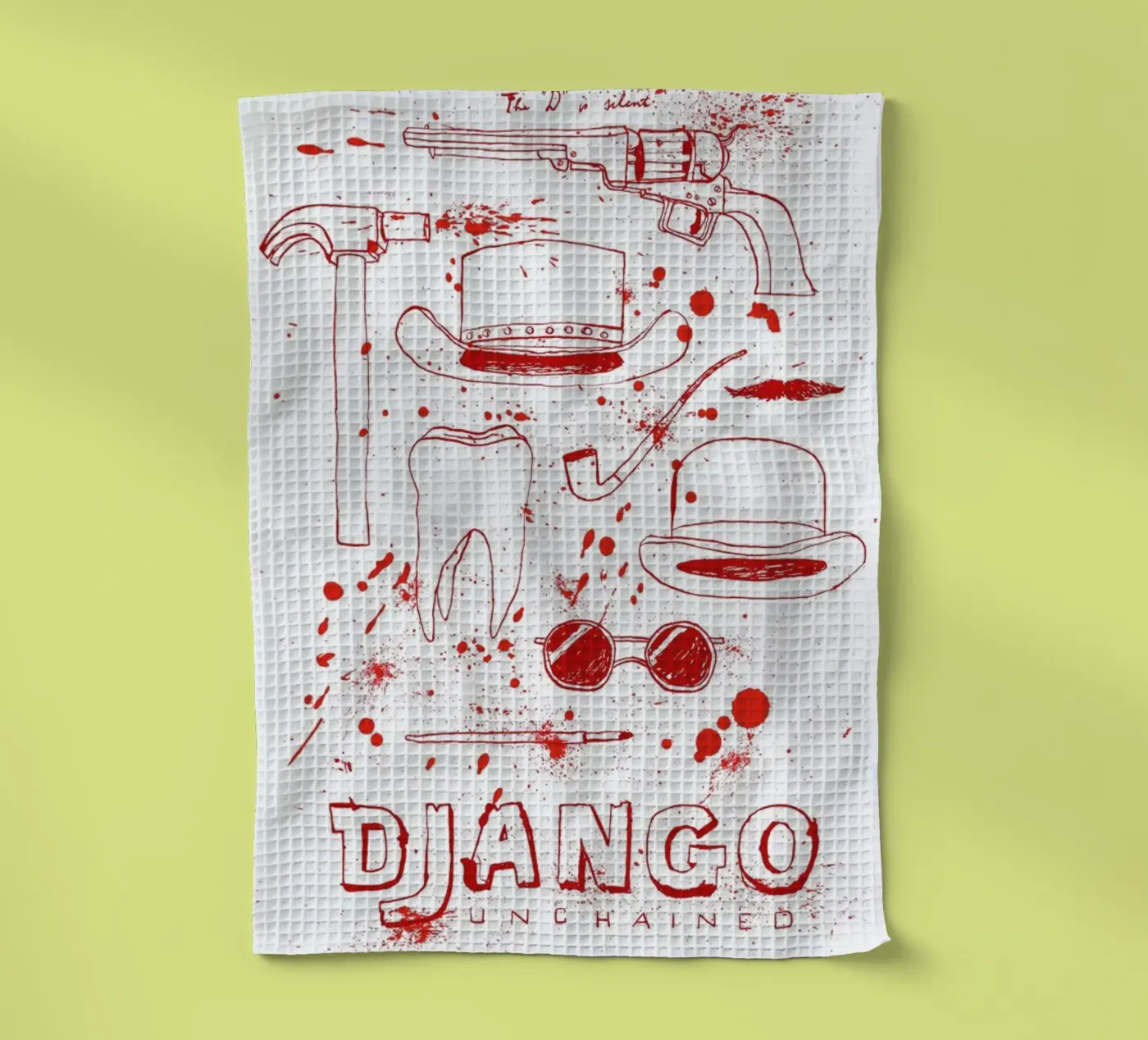 Django Unchained torchon de Mary and the Locks