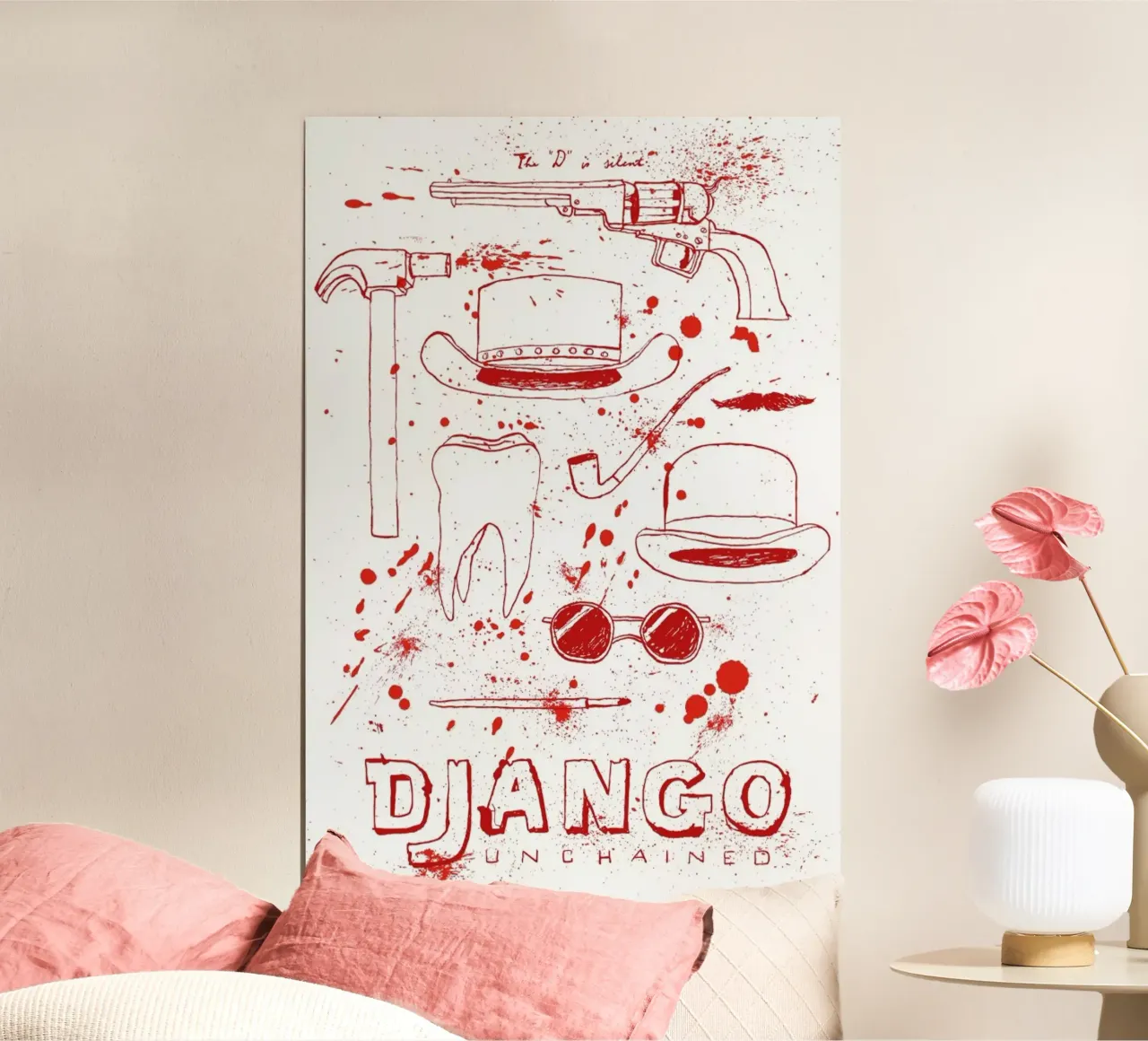 Django Unchained carta hahnemühle da Mary and the Locks