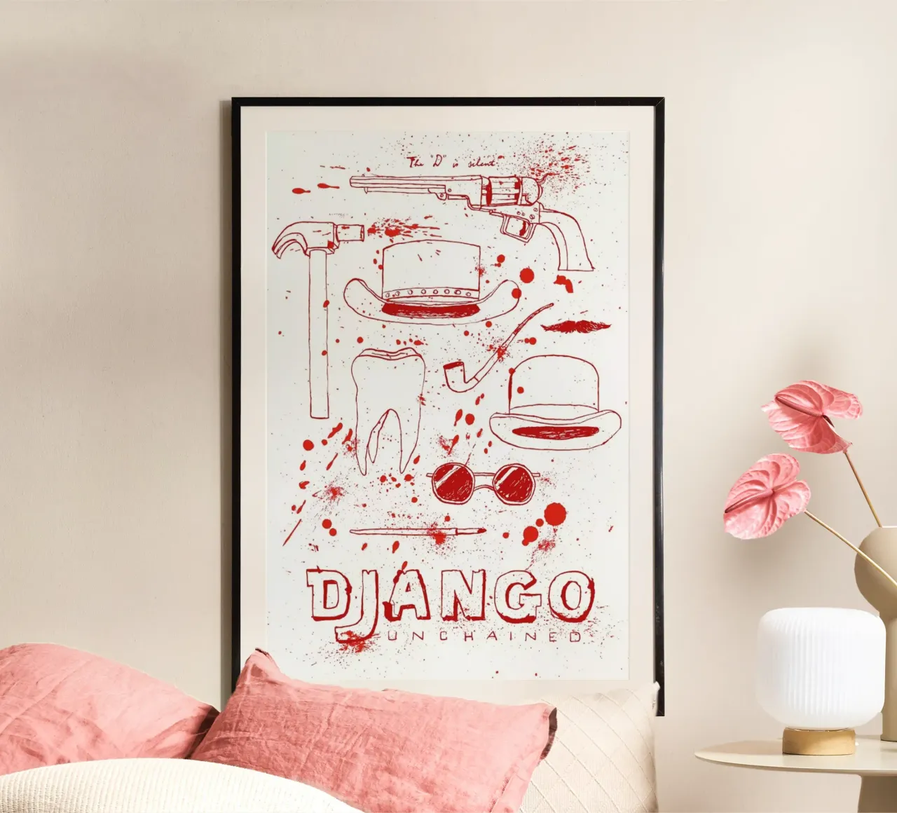 Django Unchained carta hahnemühle da Mary and the Locks