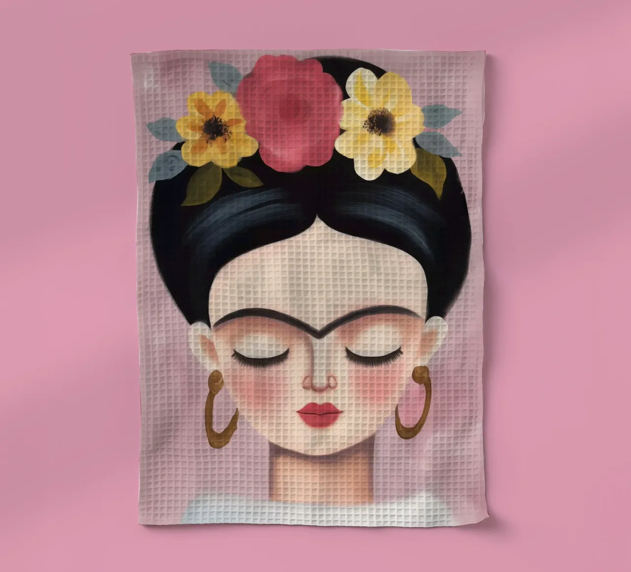 L'amore della piccola Frida canovaccio da cucina da Carinaprint
