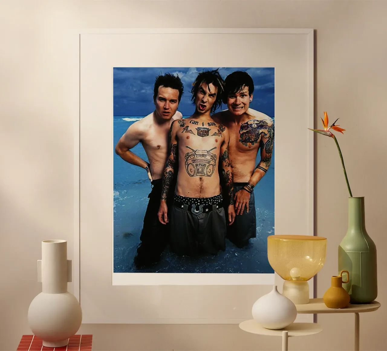 Blink 182 poster da Torres 9