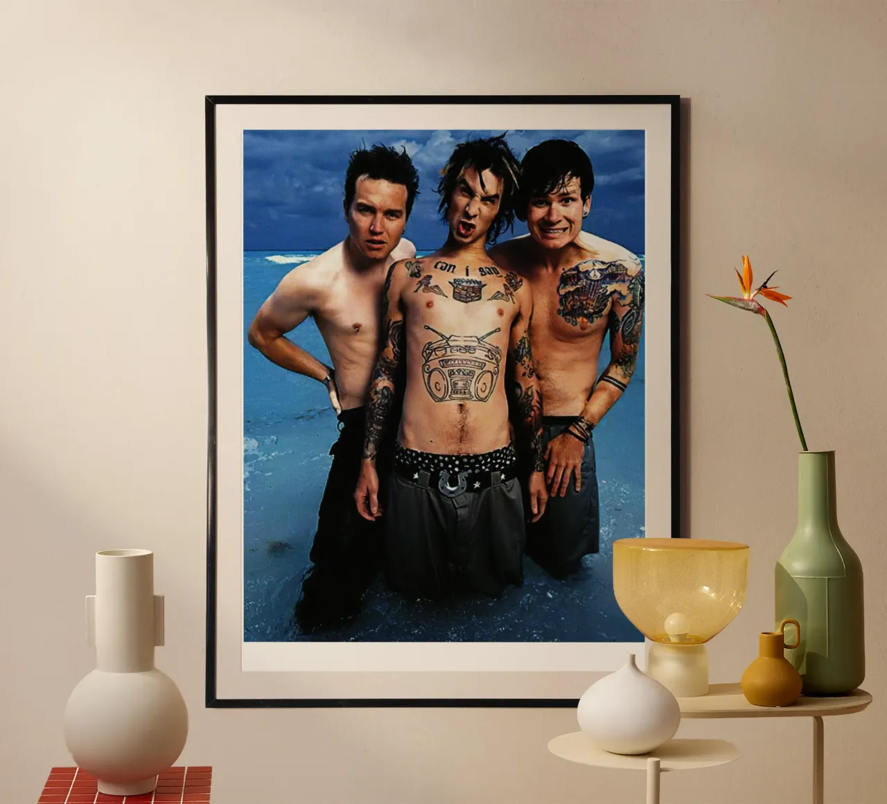 Blink 182 poster da Torres 9
