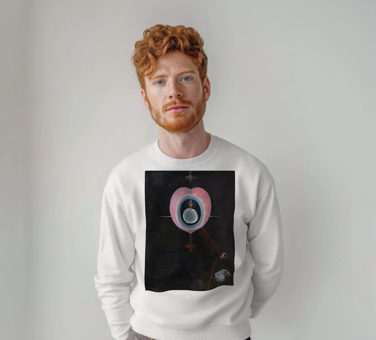 Hilma Af Klint - Die Taube Nr. 09 Gruppe IXUW Nr. 33 Sweatshirt von William Store