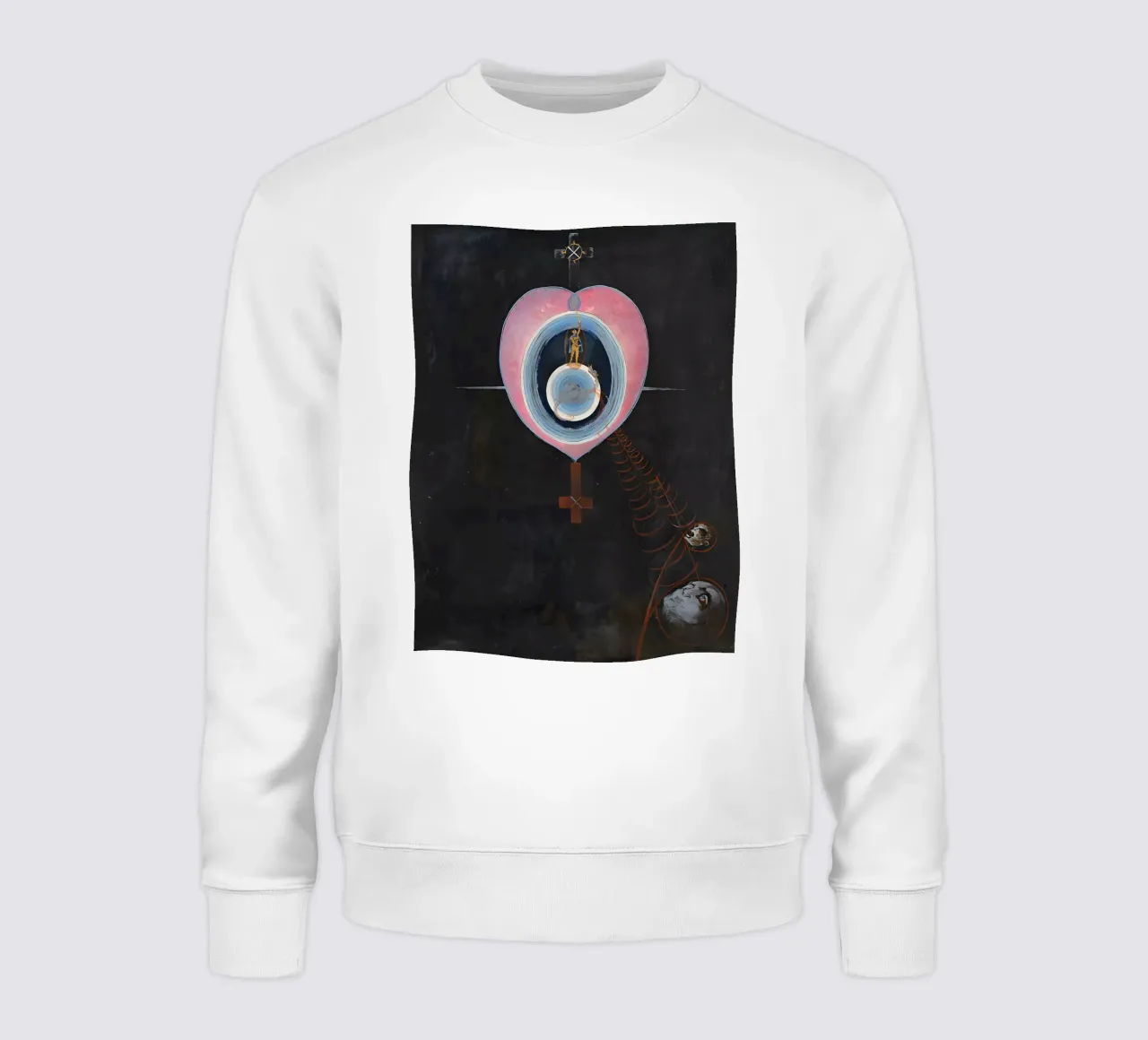 Hilma Af Klint - Die Taube Nr. 09 Gruppe IXUW Nr. 33 Sweatshirt von William Store