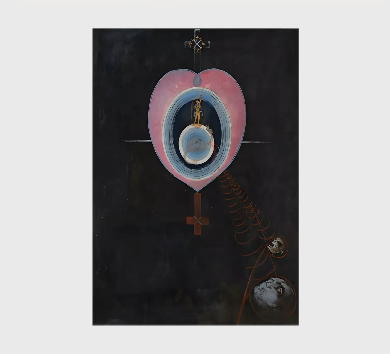 Hilma Af Klint - La colombe n° 09 Groupe IXUW n° 33 carnet de notes de William Store