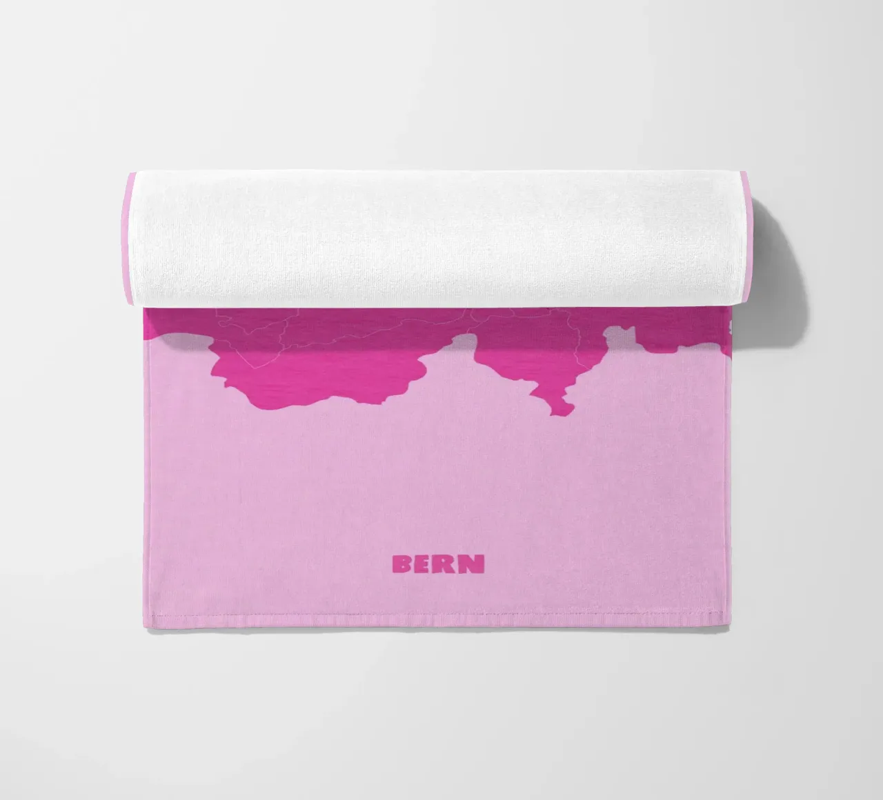 Switzerland Bern Map telo mare da Attaboy Dsgn