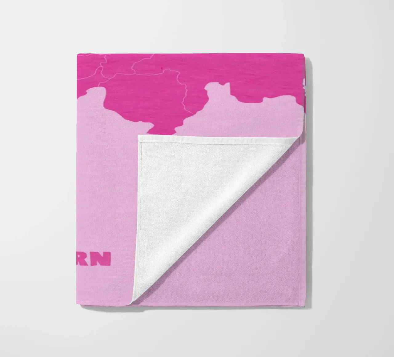 Switzerland Bern Map telo mare da Attaboy Dsgn