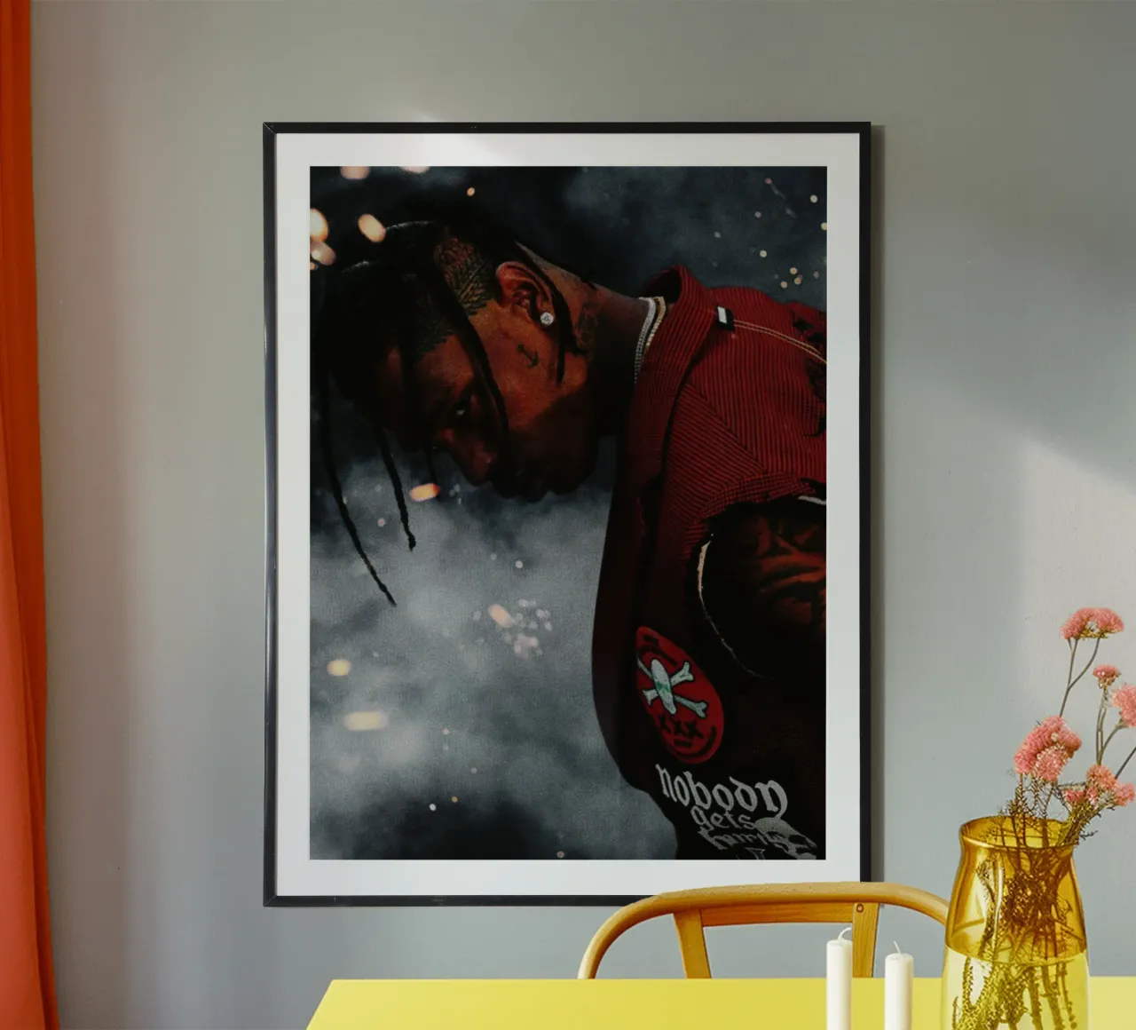 Travis Scott carta hahnemühle da Torres 9