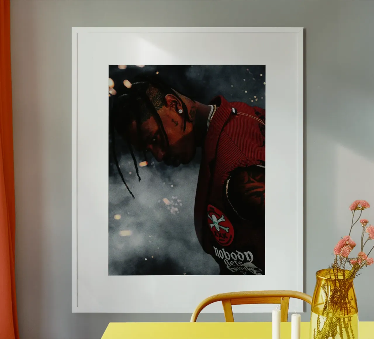Travis Scott carta hahnemühle da Torres 9