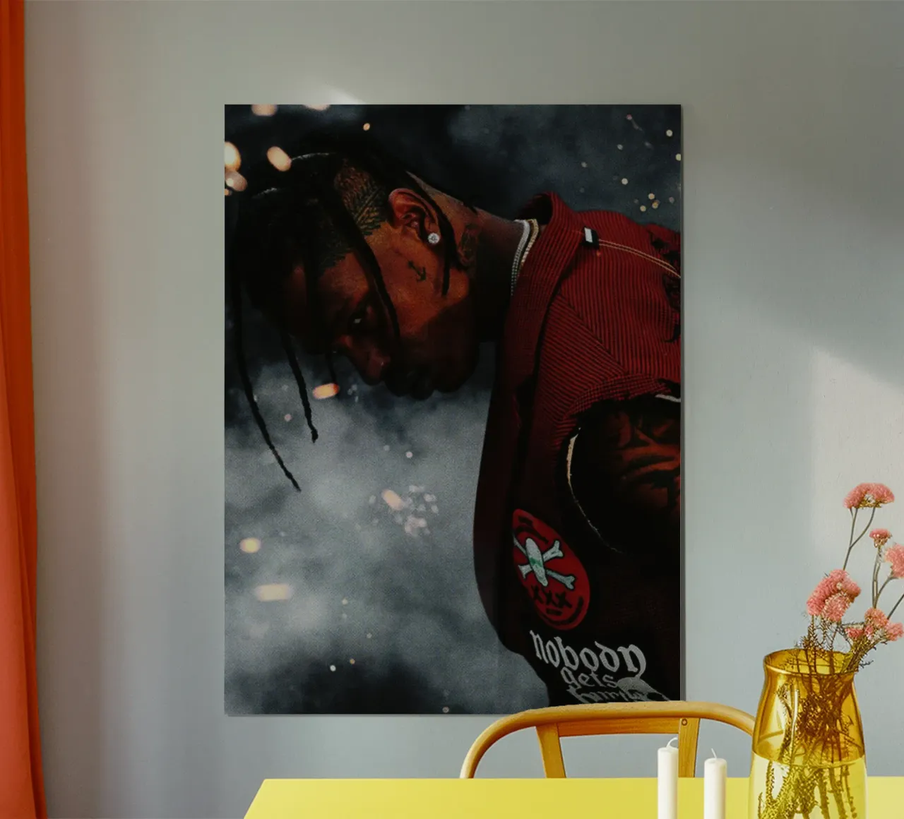 Travis Scott carta hahnemühle da Torres 9