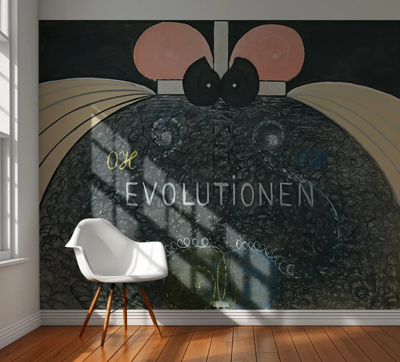 Hilma af Klint - Evolution n° 07 Groupe VI papier peint photo de William Store