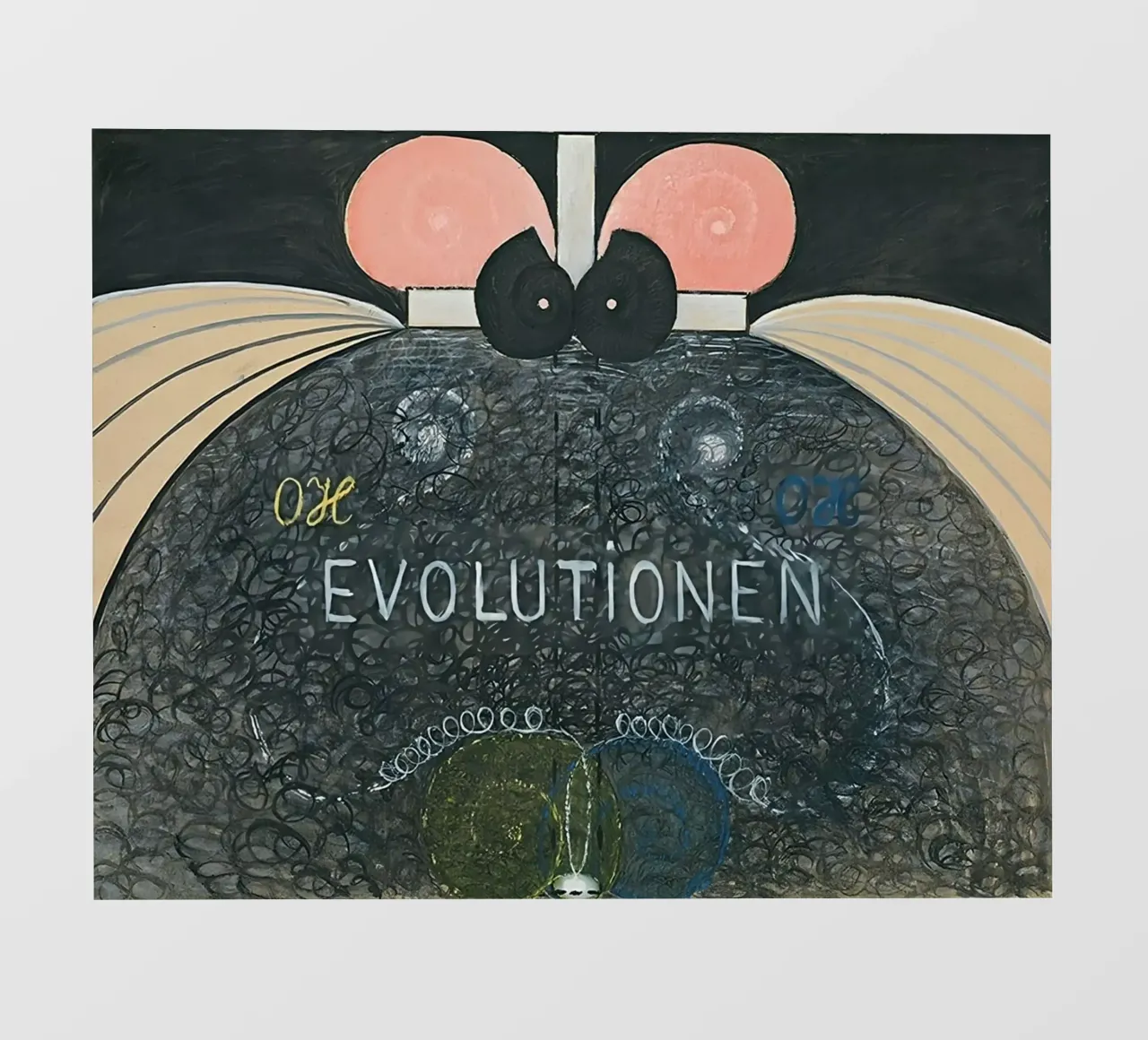 Hilma af Klint - Evolution n° 07 Groupe VI papier peint photo de William Store