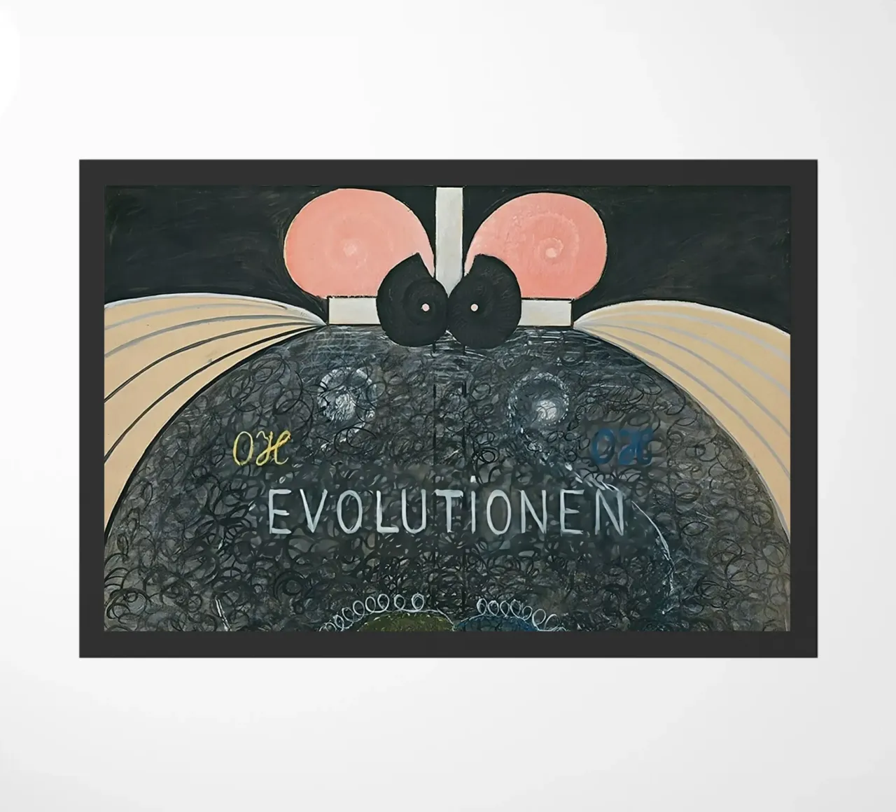 Hilma af Klint - Evoluzione n. 07 Gruppo VI zerbino da William Store
