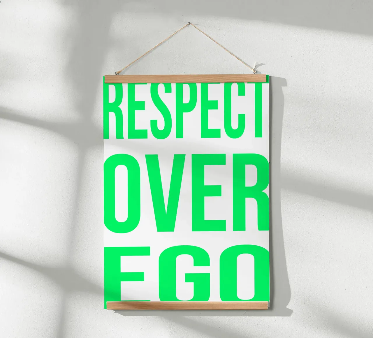 OVER series- bold letters, brave values (5 colors) carta hahnemühle da FRICKE DESIGN