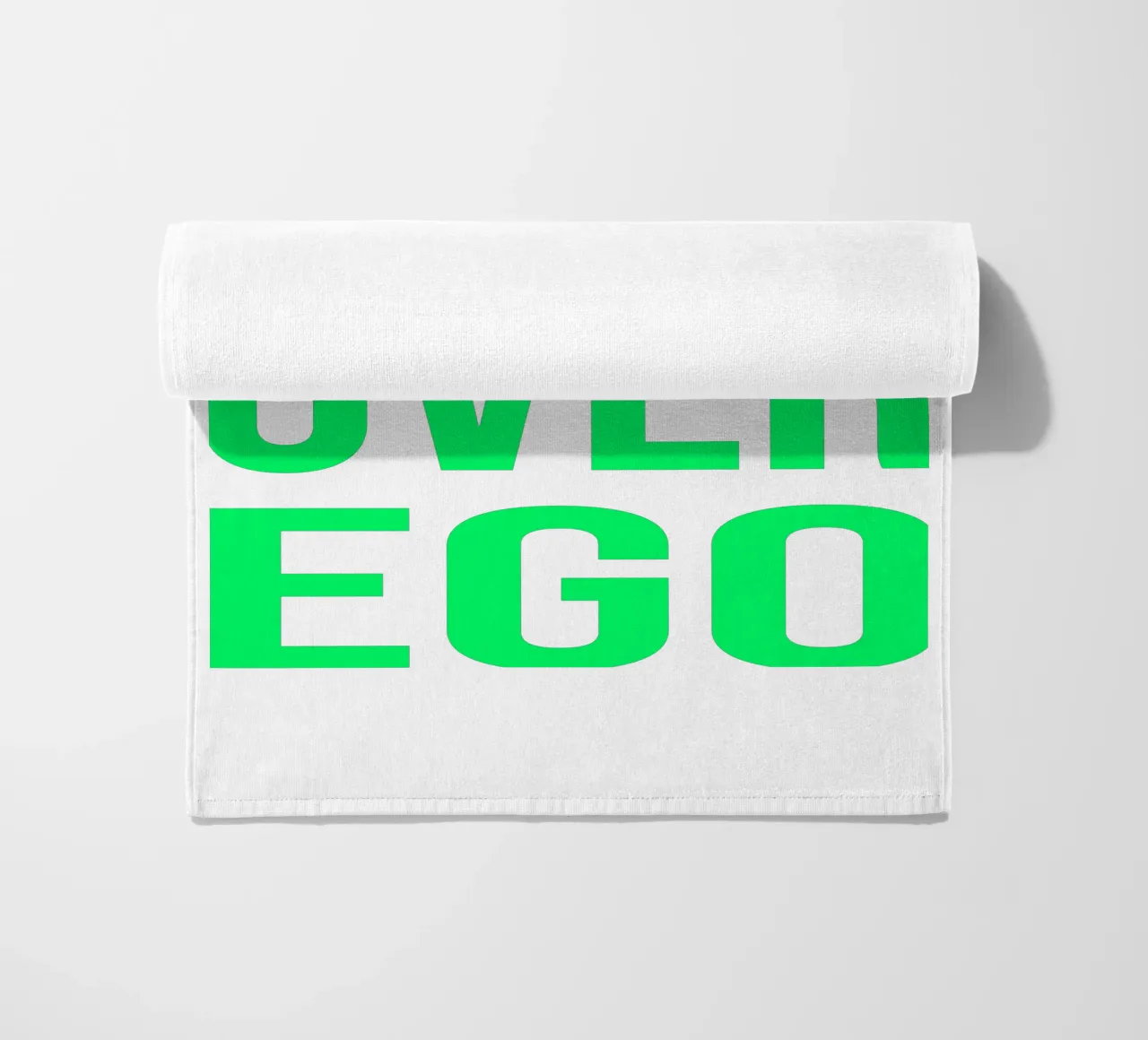 OVER series- bold letters, brave values (5 colors) telo mare da FRICKE DESIGN
