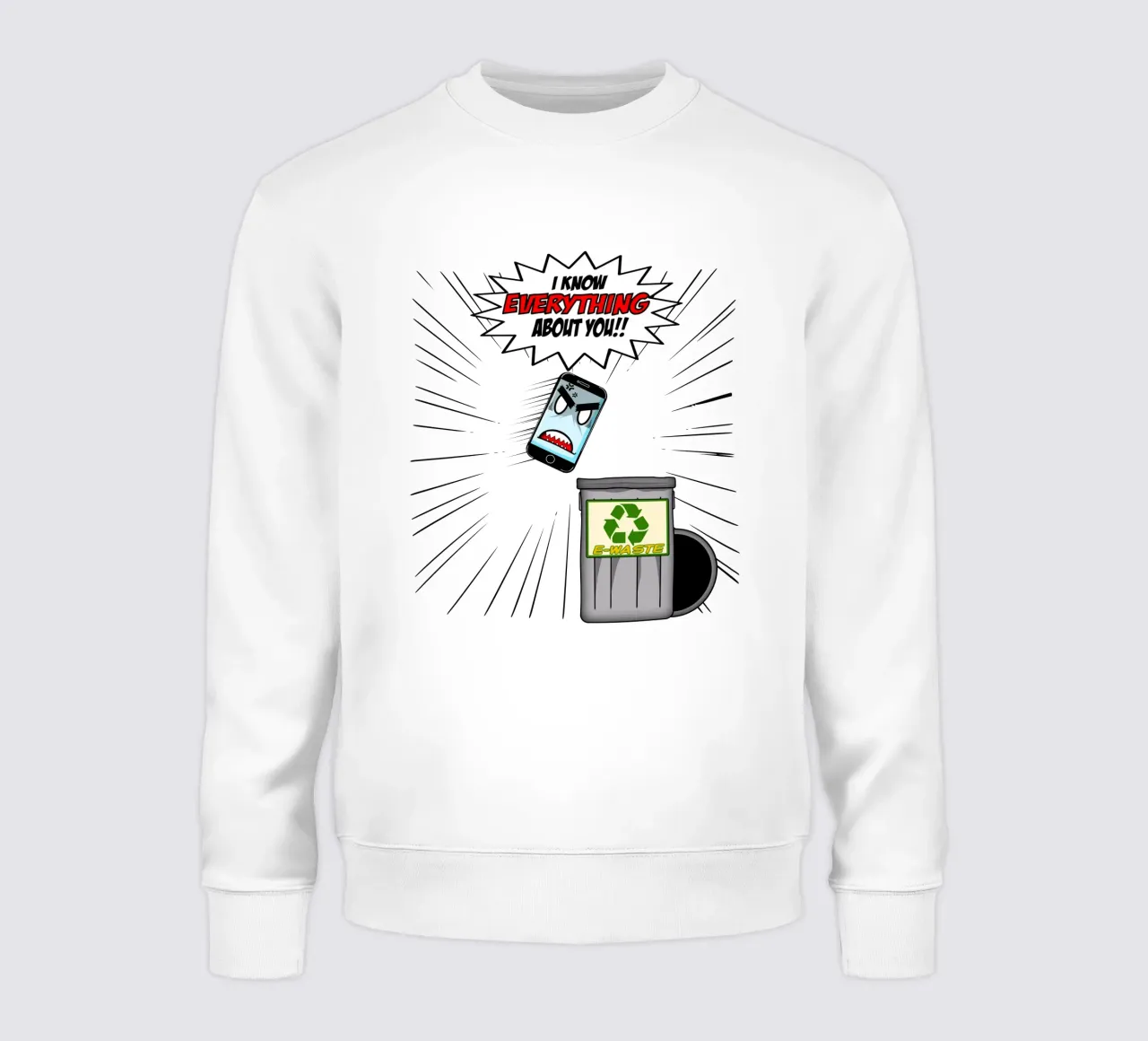 Telefono divertente Sarcasmo Umorismo Tech Geek Design felpa da sillyindustries