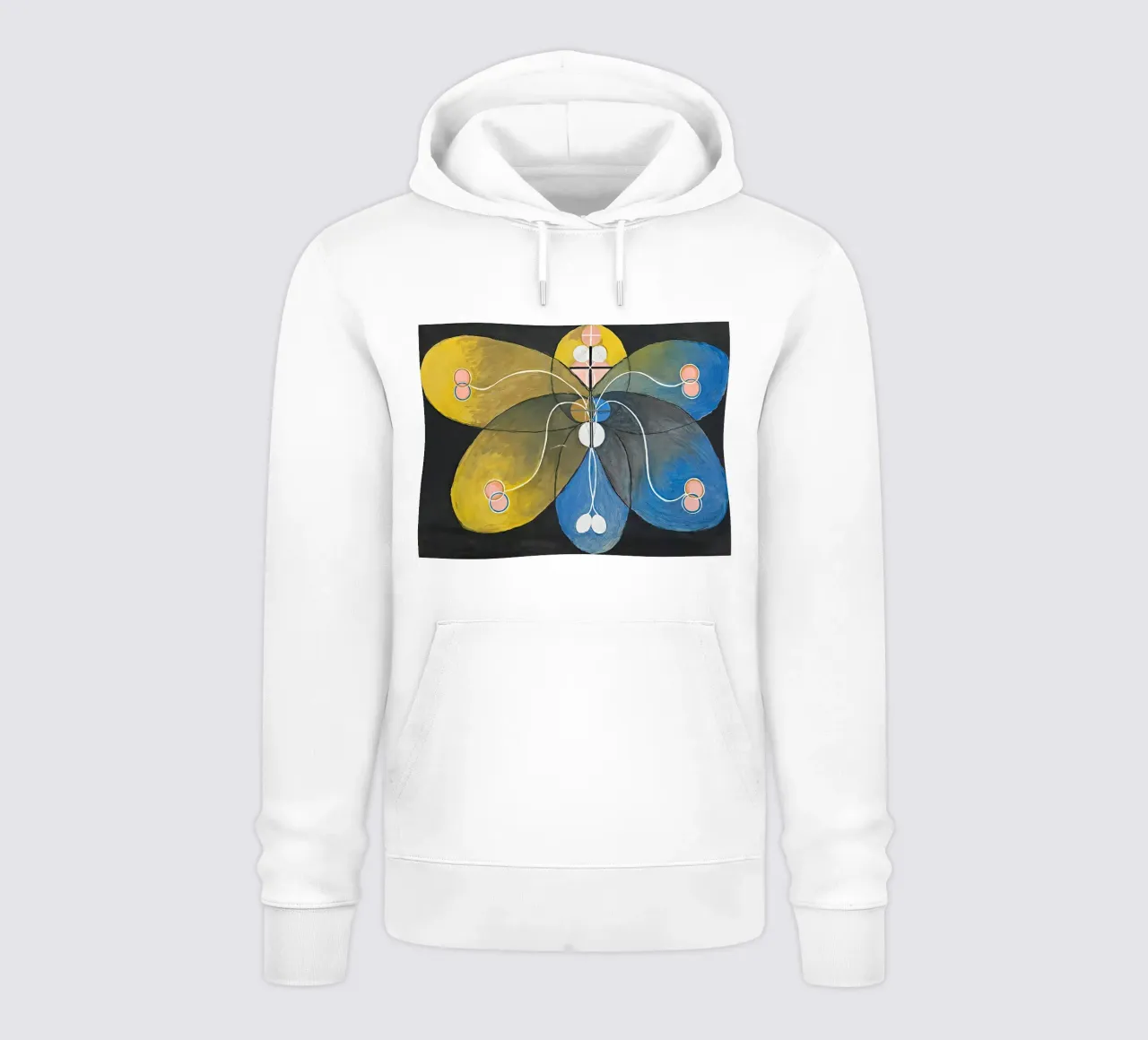 Hilma af Klint - Evoluzione n. 9 Gruppo VI felpa con cappuccio da William Store