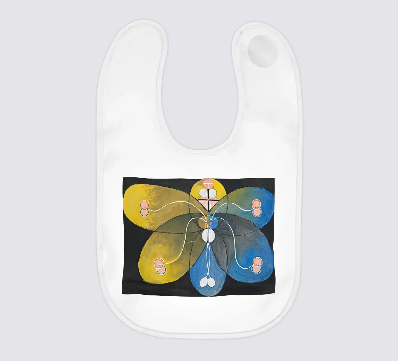 Hilma af Klint - Evoluzione n. 9 Gruppo VI bavaglino da William Store