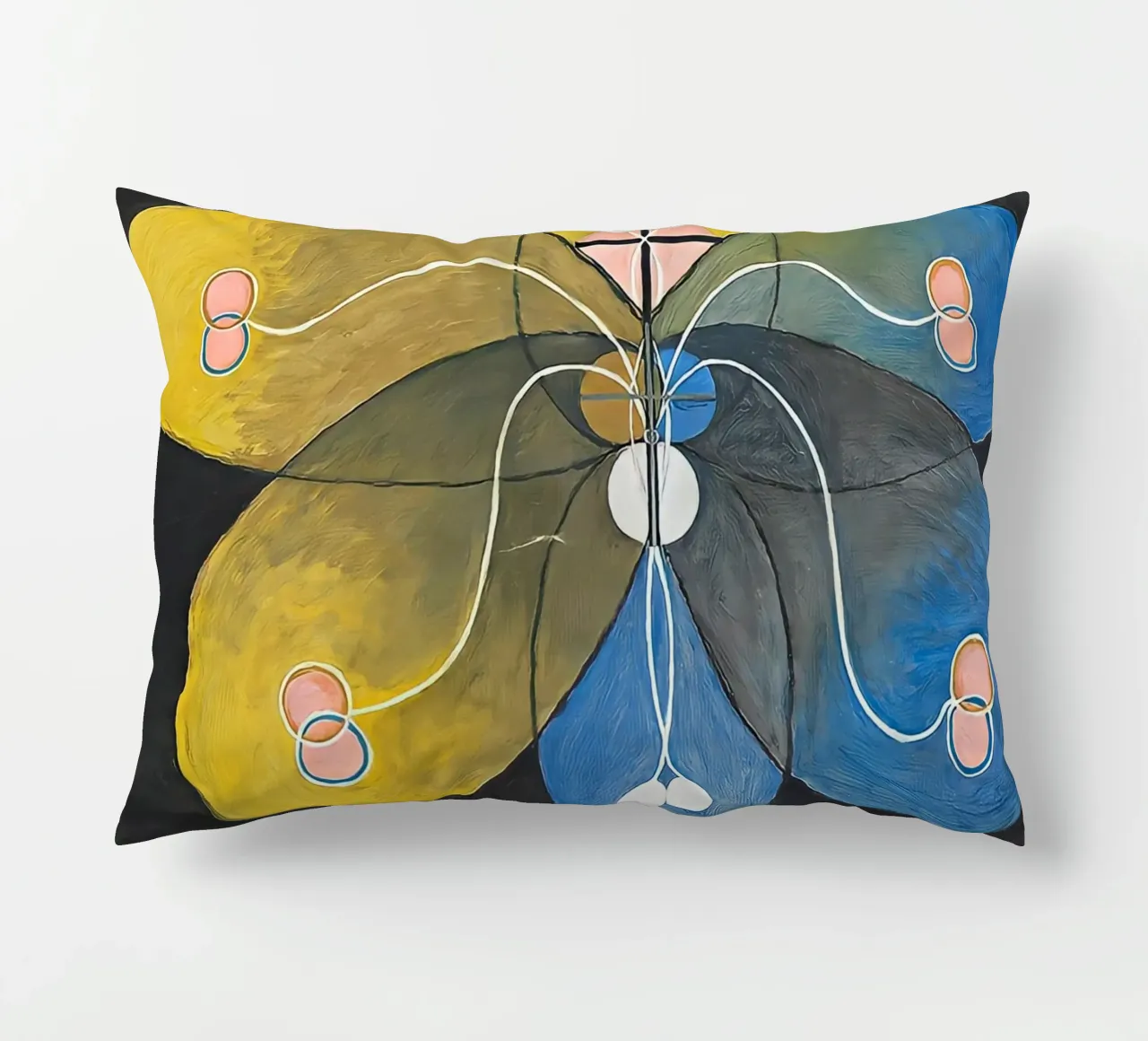 Hilma af Klint - Evoluzione n. 9 Gruppo VI cuscino da William Store