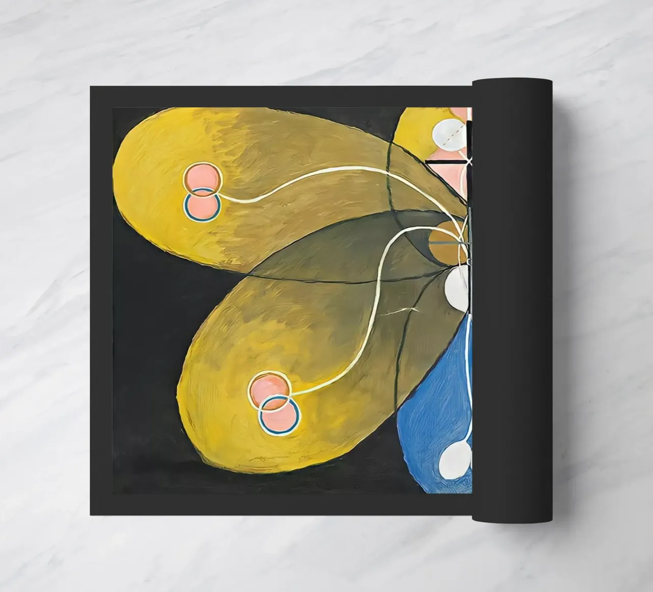 Hilma af Klint - Evolution n° 9 Groupe VI paillasson de William Store