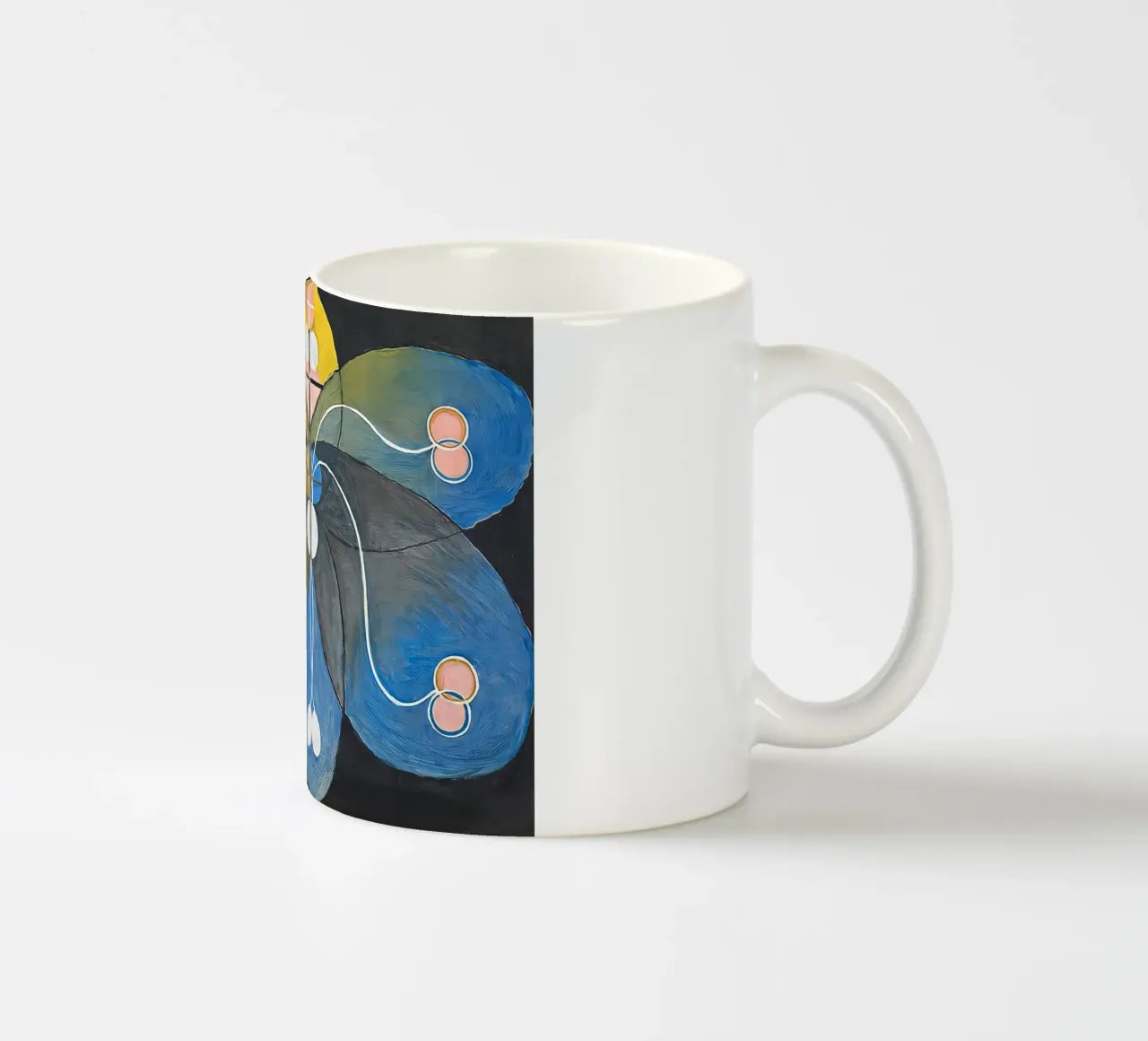 Hilma af Klint - Evoluzione n. 9 Gruppo VI tazza in ceramica da William Store