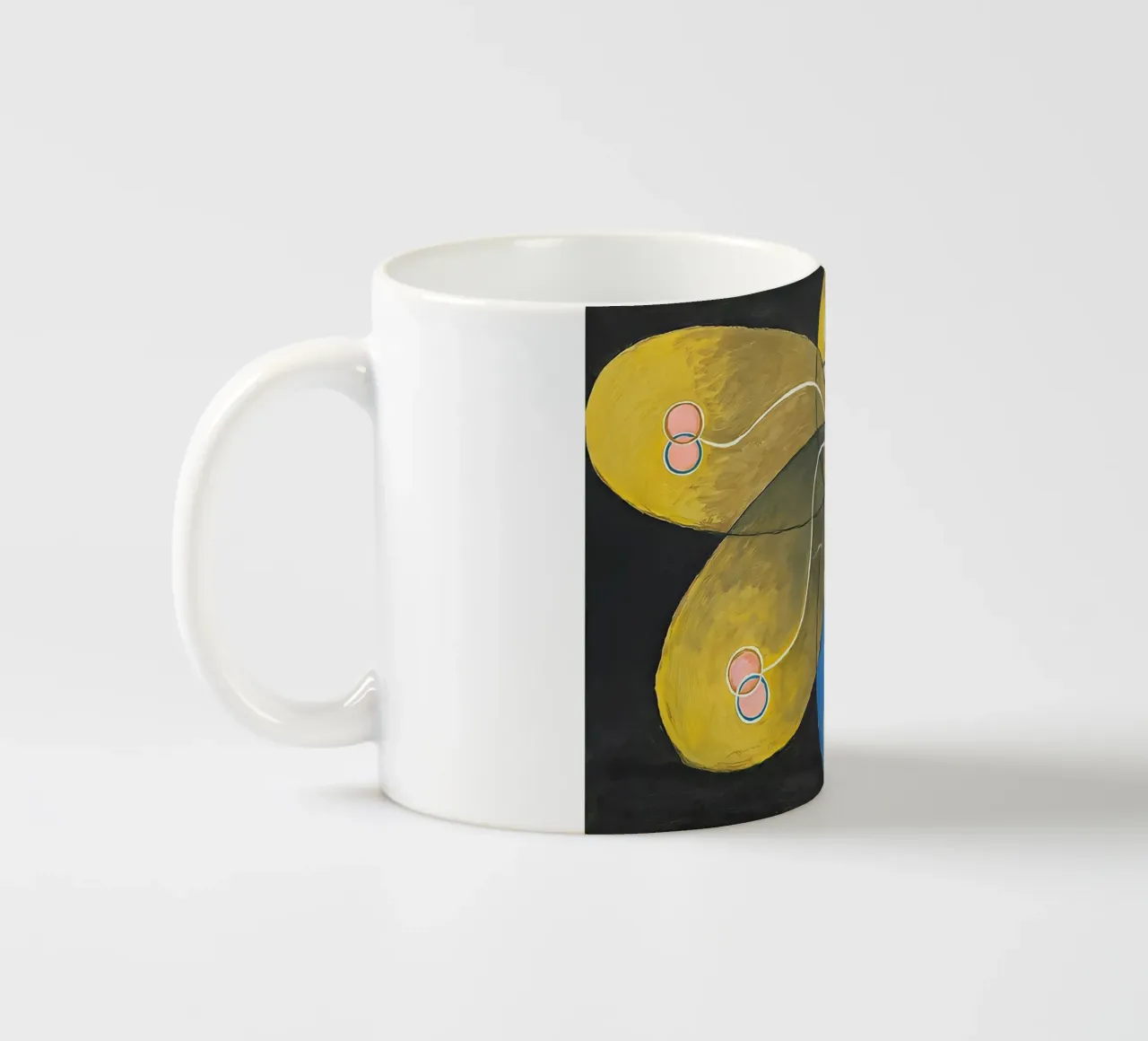 Hilma af Klint - Evoluzione n. 9 Gruppo VI tazza in ceramica da William Store